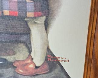 Norman Rockwell "The Doctor and the Doll" Print