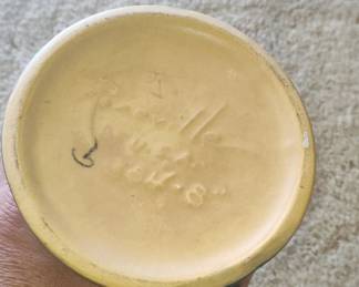 Roseville Pottery Magnolia Pattern Ewers