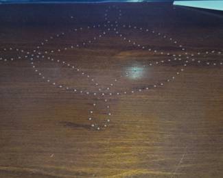 Jacobean Style Carved Mahogany Console Table