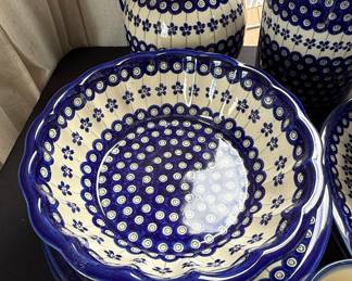 Boleslawiec Pottery Tea Set