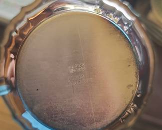 Fisher Silversmiths Sterling Silver "Duncan" Sauce Boat with Wood Handle