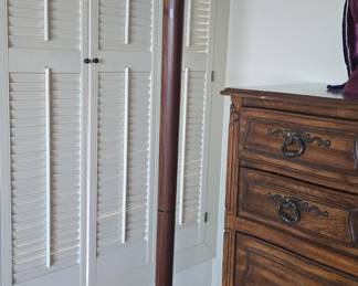 Vintage Torchiere Floor Lamp with Marble Base and Swirl Glass Shade