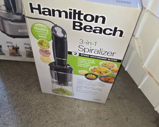 Hamilton Beach 3-in-1 Spiralizer