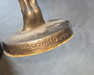 Bronze Sculpture of a Female Figure by McClelland Barclay