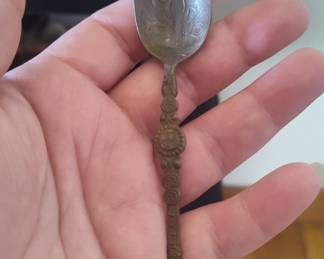 Ornate Souvenir Spoon