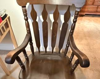 Vintage Wooden Rocking Chair