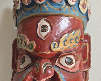 Mahakala Tibetan Buddhist Mask