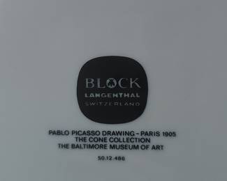 Pablo Picasso "The Horse" Plate by Langenthal