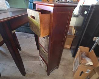 Safavieh Vedette 5 Wicker Basket Storage Tower