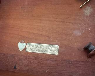 Antique Martha Washington Style Sewing Cabinet