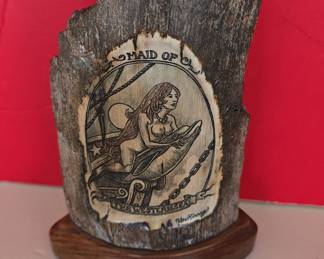 Maid of the Sea Wood Carving