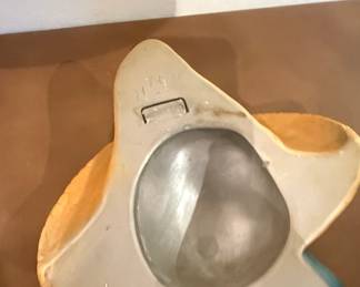 Mexican Man Chalkware Wall Plaque