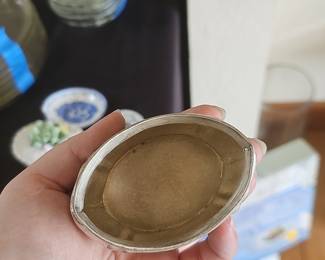 Silver-Plated Trinket Dish
