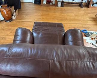 Brown Leather Recliner