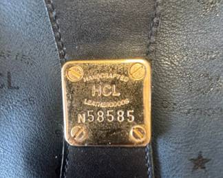 HCL Handcrafted Leather Goods Bag