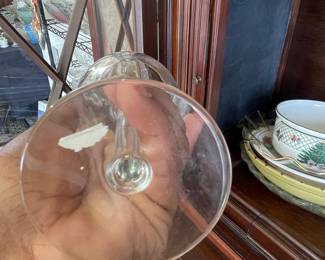 Clear Glass Wine Glass