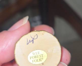 Wee Forest Folk M-255 Hattie "Irish Dancer" Mouse Figurine