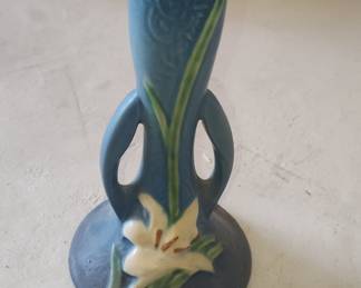Roseville Pottery Zephyr Lily Bud Vase