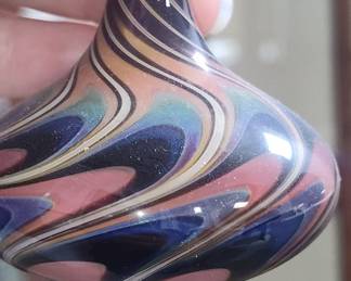 Hand Blown Glass Dragon Figurine