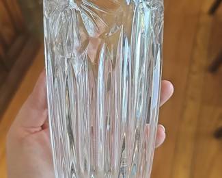 24% Lead Crystal Vase Made in Germany
