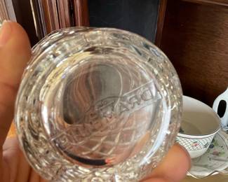 Drambuie Crystal Cut Tumbler Glass