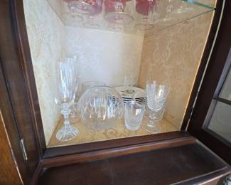 Assorted Crystal and Glassware Set