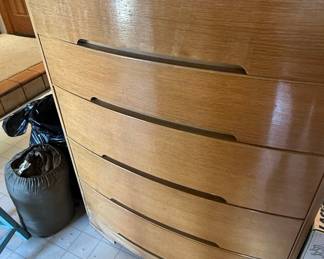 Heywood Wakefield Mid-Century Modern Oak Dresser