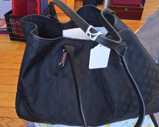 Gucci GG Canvas Princy Tote Bag