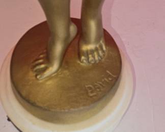 Le Reveil Bronze Figurine by Paul Philippe