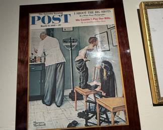 Norman Rockwell "I Shoot the Big Shots" Saturday Evening Post Cover Print - March 15, 1958