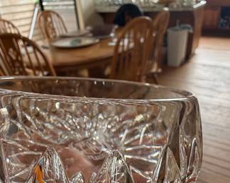 Crystal Bowl with Monogram