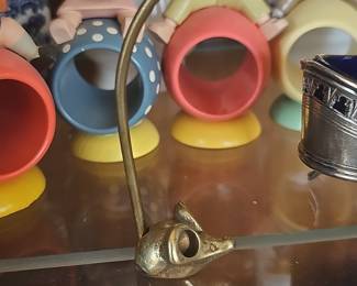 Brass Mouse Ring Holder