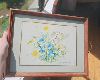 Pimpernel "North American Wild Flowers" Tray