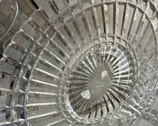 Cut Crystal Serving Bowl