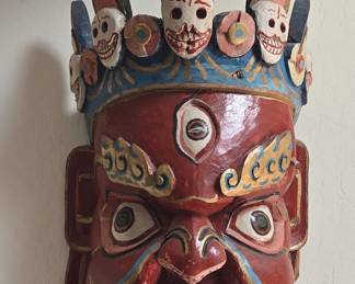 Mahakala Tibetan Buddhist Mask
