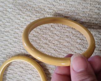 Bakelite Bangle Bracelets (Set of 2)