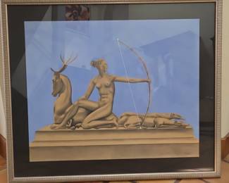 Frank Reilly "Diana" Original Drawing