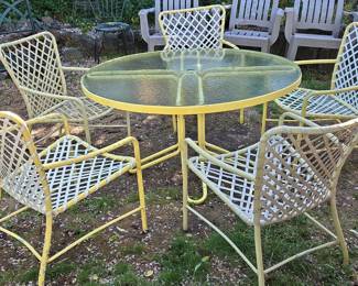 Vintage Brown Jordan Tamiami Patio Dining Set