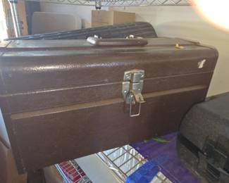 Vintage Metal Toolbox