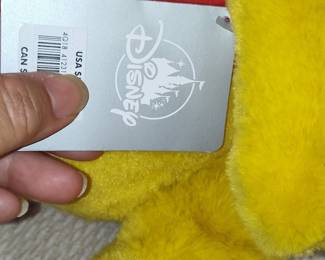 Disney Winnie the Pooh Plush Toy with Red Shirt - 14"