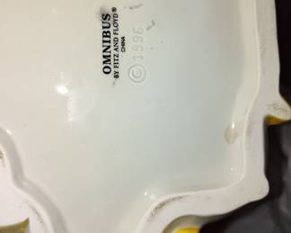 Ceramic Rabbit and Vegetable Cookie Jar