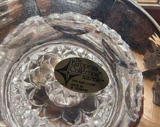 The European Collection 24% Lead Crystal Vase