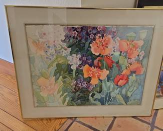 Floral Watercolor Painting