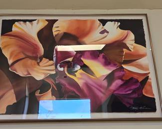 Birgit Olesen Floral Watercolor Print