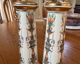 Lenox Mayfair "Gold" Salt and Pepper Grinders