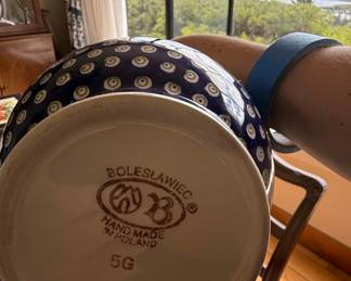 Boleslawiec Ceramic Pitcher