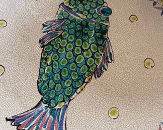H. Landau for R.L. Studios Ceramic Fish Platter