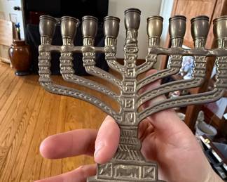 Hosley Brass Menorah