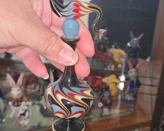 Glass Dragon Perfume Bottle