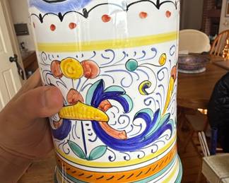 Italian Ceramic Pitcher 'Bella Ceramica' - Deruta